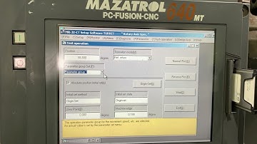 Mazak ST60:  MR-J2 Commissioning STEP 3 of 5. HOME SET 1st part. Origen Set