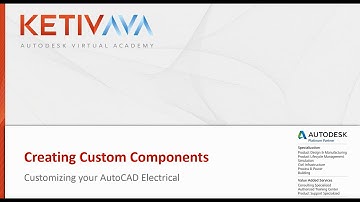 AVA: Creating Custom Components in AutoCAD Electrical 2016