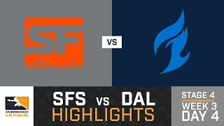 HIGHLIGHTS San Francisco Shock vs. Dallas Fuel | Stage 4 | Week 3 | Day 4 | Overwatch League