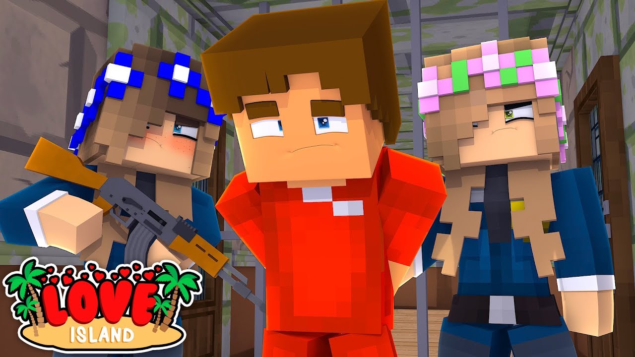 Little Carly And Little Kelly Go To Jail Minecraft Love Island Youtube - little kelly plays roblox jail berke