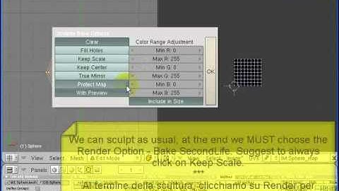 Using Blender plugin to produce easily sculpties in sl OpenSim.flv