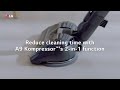 Lg a9 kompressor handstick vacuum  power drive mop