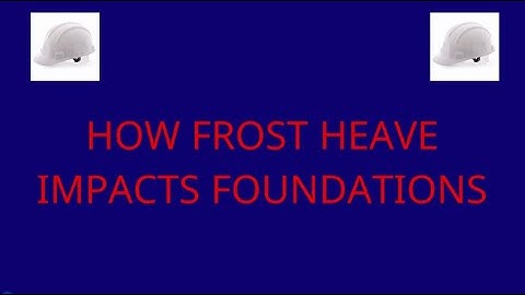 How Frost Heave Impacts Foundations