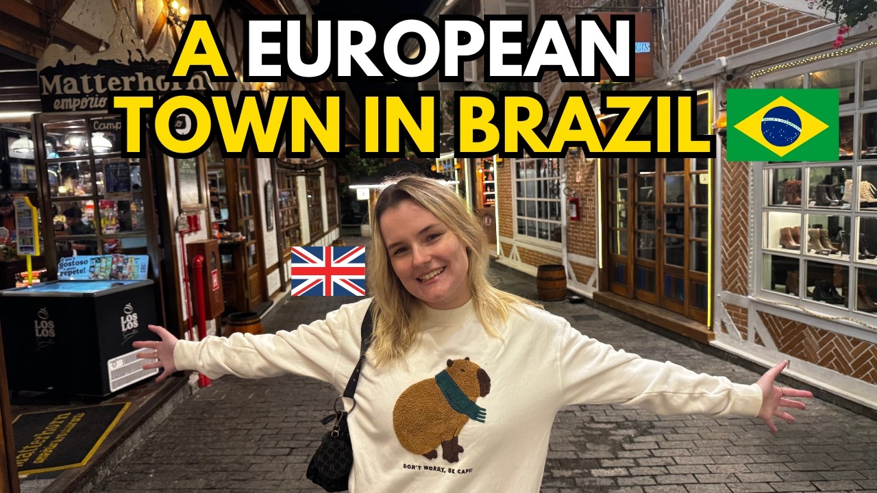 Britânica NÃO acreditou que isso é Brasil | Campos do Jordão