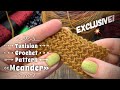 ТУНИССКИЕ КРЮЧКИ CHIAOGOO ❤️ / УЗОР ТУНИССКИМ КРЮЧКОМ “MEANDER” / BEAUTIFUL TUNISIAN CROCHET PATTERN