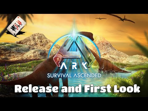 The FIRST Look At ARK Survival Ascended Is Here 🦖#arksurvivalascended, ark survival ascended