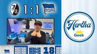 SC Freiburg - Hertha BSC 1:1 I Highlights I 01.04.2023 I Analyse