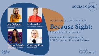 Because Sight Presented by Lenscrafters from Social Good Summit 2020