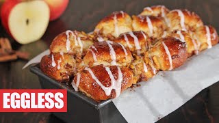 Pull Apart Apple Cinnamon Bread | Eggless | How Tasty Channel