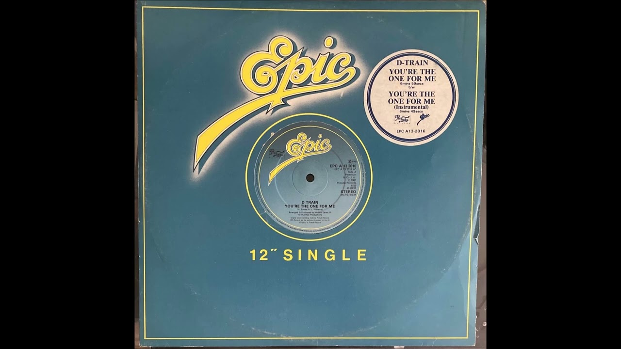 DTrain You're The One For Me extended (1981) 12" Single Recording