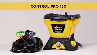 Wagner Control Pro 130 Paint Sprayer with T2 Spray Gun - Overview