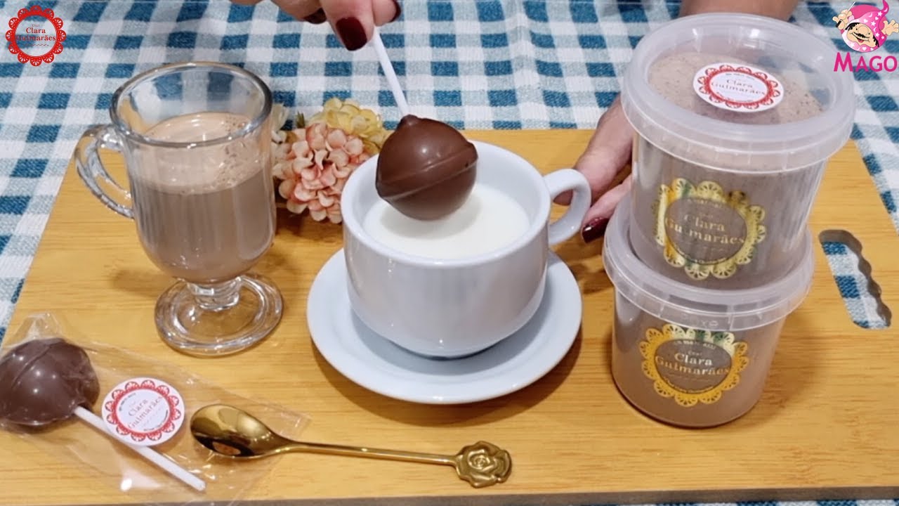 CAPUCCINO GOURMET NO PALITO E NO POTINHO ! Ganhe dinheiro com essas delícias de inverno ( Mago)