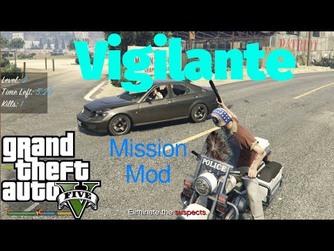 Gta 5 New Pc Mods Police Patrol Gta 5 Vigilante Missions ...