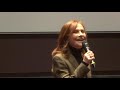 Capture de la vidéo Isabelle Huppert Présente Passion @Rétrospective Jean-Luc Godard - Cinémathèque Française 31/01/2020