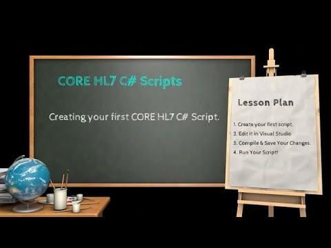 Hl7 Script Creating Your First CORE HL7 C# Script - YouTube