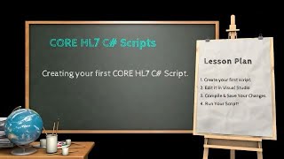 Celebrity Creating Your First CORE HL7 C# Script Profile
