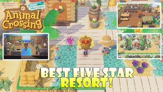 I Want to Vacation Here FOREVER! - 5 Star Island Tour | Animal Crossing New Horizons Island Tours