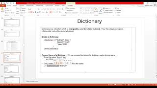 JNTUK-IICSE-PYTHON-COLLECTION DICTIONARY