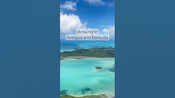 Flying Into Antigua 🇦🇬 What Arrival Looks Like
