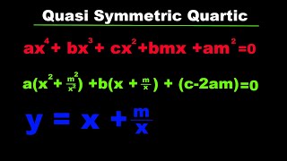 Information Quasi Symmetric Quartic Equation News
