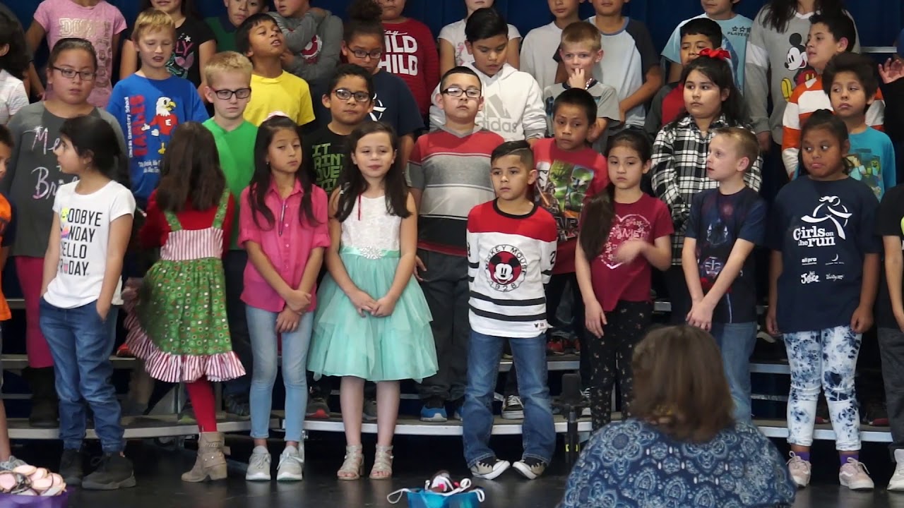 Elmdale 3rd Grade Choral Program | November 16, 2018