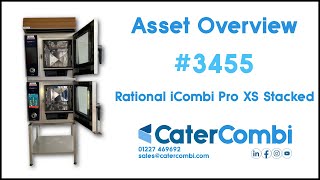 Rational iCombi Pro XS (Stacked Unit with Ultravent) - CaterCombi Asset 3455