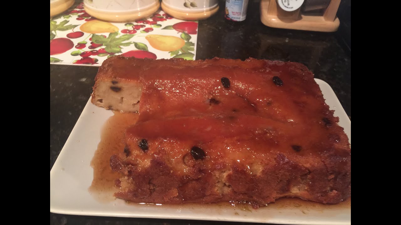 Pudin De Pan Casero A Mi EStilo Boricua YouTube