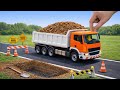 Top Most Creative DIY Mini Tractor Road Making Project | Mini Asphalt Road Construction