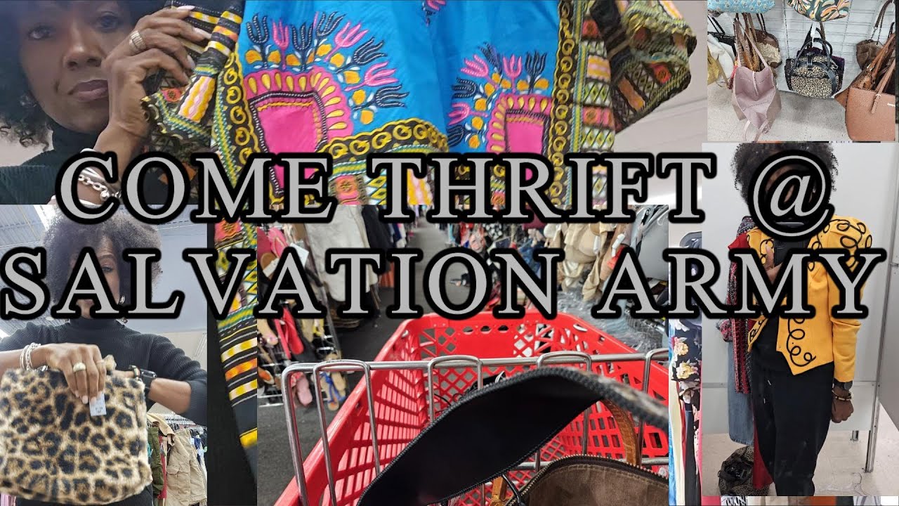 Приходите покопаться в секонд-хенде вместе со мной, Армия спасения!