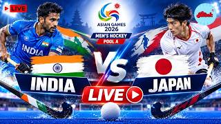 LIVE: India vs Japan Men’s Hockey | Pool A Clash | Asian Games 2026 screenshot 5