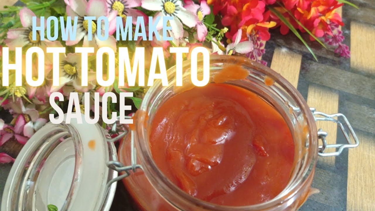 How to make Hot Tomato sauce at home. Hot tomato sauce. YouTube