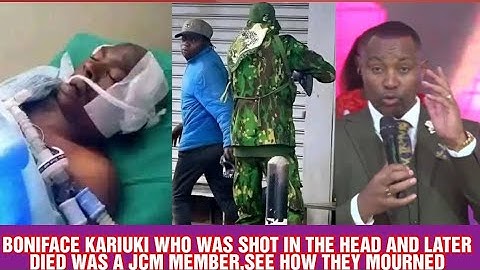 BISHOP BEN GUCAKAYA BONIFACE WA JCM URIA WARATHIRWO MUTWE NI BORITHI NA ARACOKA ARAKUA!MAHOYA MA...