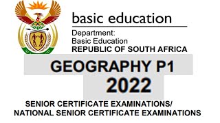 2022 GRADE 12 GEOGRAPHY P.1 2022 FINAL EXAM