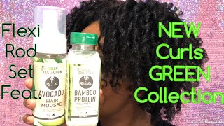 NEW Curls GREEN Collection | Flexi Rod Tutorial