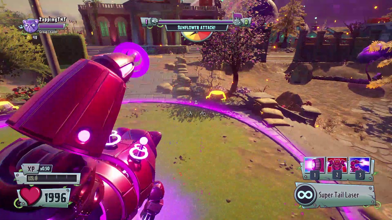 Playing as Mecha Cat | Plants vs Zombies Garden Warfare 2