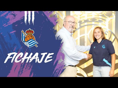 FICHAJE | Alejandra Bernabé: "Orgullosa de vestir estos colores" | Real Sociedad