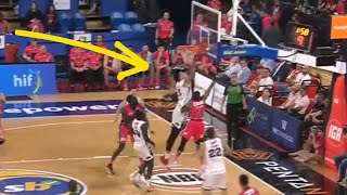 KAI SOTTO WITH A BLOCK ON BRYCE COTTON | PERTH WILDCATS VS ADELAIDE 36ERS