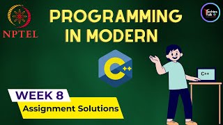 NPTEL Programming In Modern C++ Week8 Quiz Assignment Solution | July 2023 | IIT Kharagpur