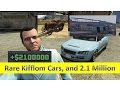 GTA V | How To Get All Kifflom Vehicles and 2.1 Million Dollars | 3 Rare Cars