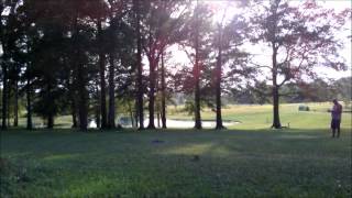 Blade 450 3D trimming out & hovering (Beginner 3rd flight)