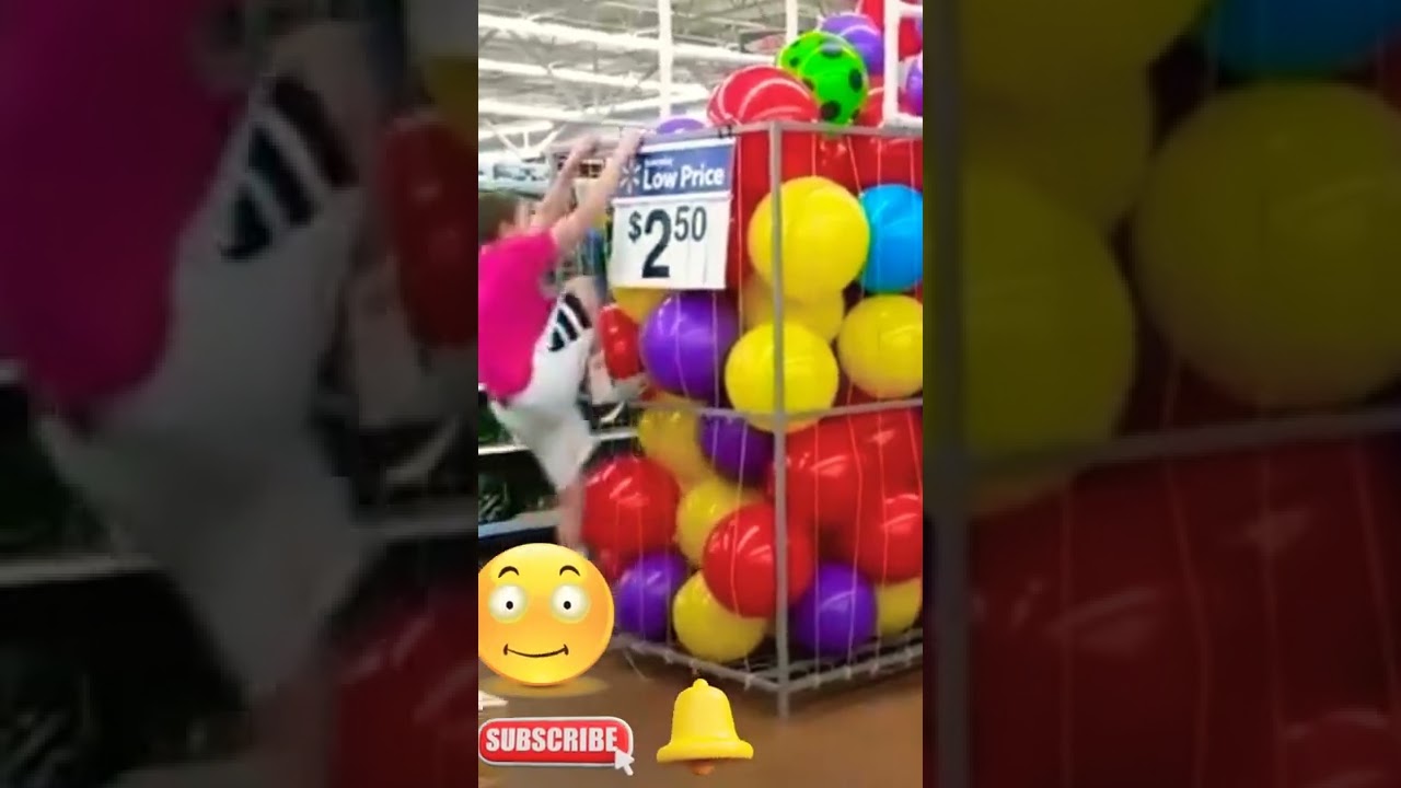 Ball Pit Jump - Public entertainment show 😜 