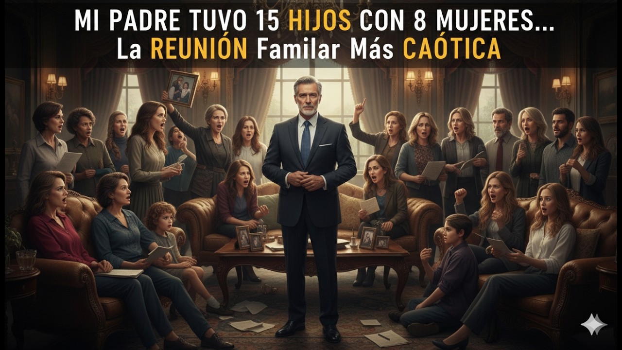 Mi Padre Tuvo 15 HIJOS con 8 MUJERES... La REUNIÓN Familiar Más CAÓTICA