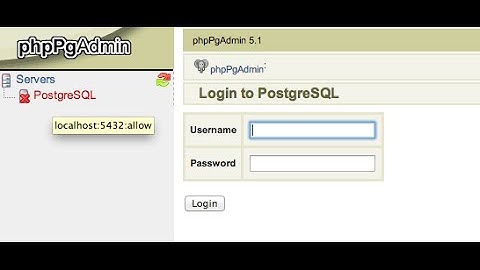 Instalar phpPgAdmin   PostgreSQL