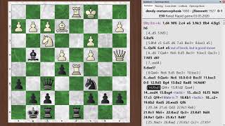 Blitz chess postmortem #984: Nimzo-Indian defense - Leningrad variation