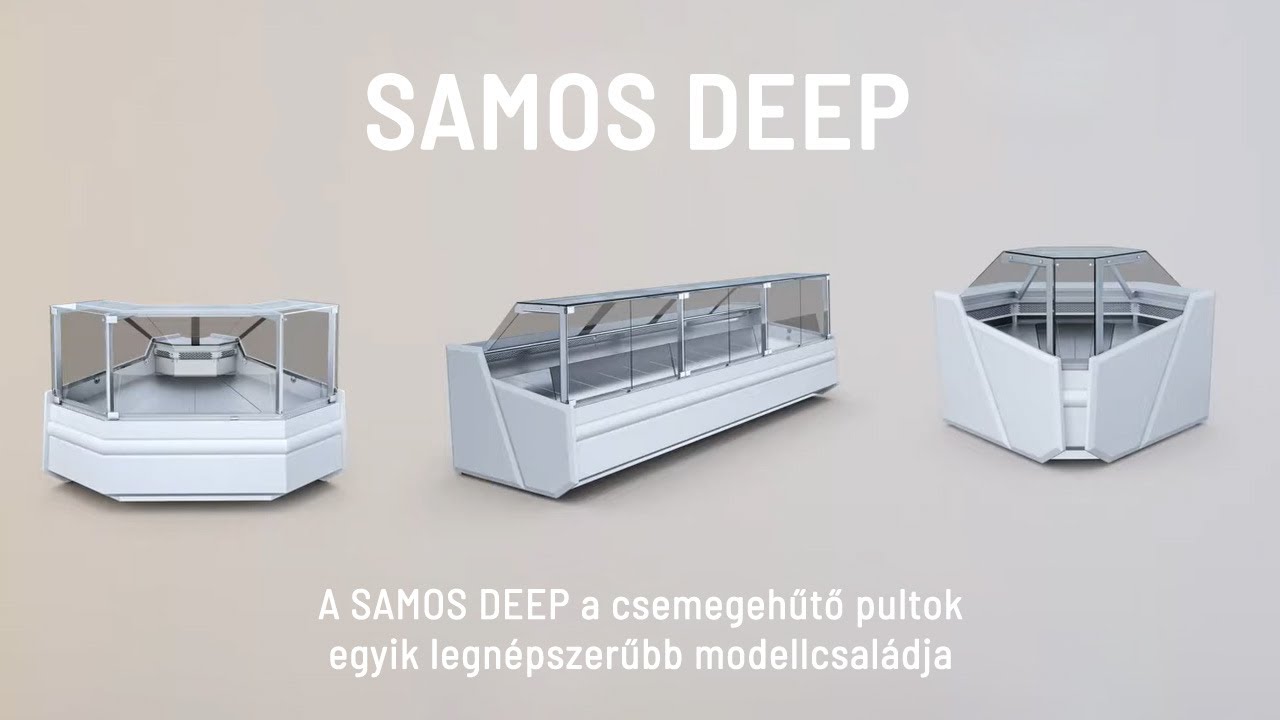 INOX-BÁZIS KFT: Samos Deep csemegehűtő pult | Igloo - YouTube