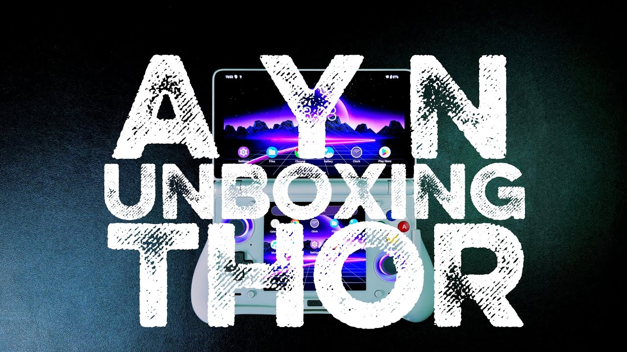 UNBOXING : AYN - THOR เครื่องเล่นระบบ Android 2 หน้าจอ OLED!! แรง