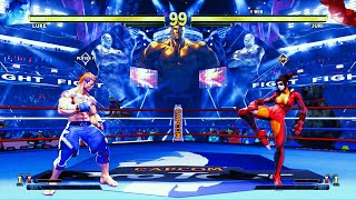 Luke Vs Juri Hardest Street Fighter 5.