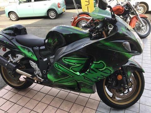 幻想時代　スターハヤブサ　Two Brothers Racingエキゾーストサウンドを聞け　2008 Suzuki・GSX1300R HAYABUSA　関西隼会