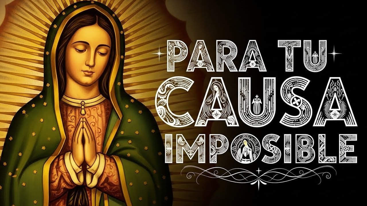 Para la Virgen NO Hay Imposibles: Oración Milagrosa (Narrada y Cantada) 🌹🙏