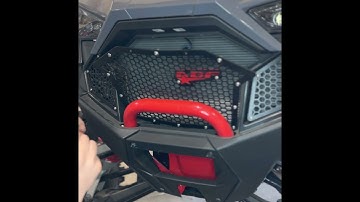 RZR PRO R front grill install.